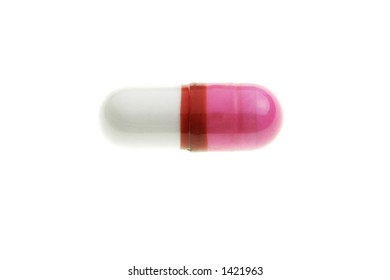 Medicine Capsule Isolated On White Background Stock Photo (Edit Now ...