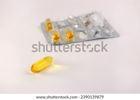 A capsule of a complex of polyunsaturated fatty acids. Prevention and treatment of ischemic heart disease, atherosclerosis of cerebral vessels.