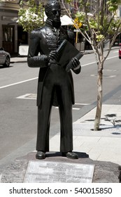 Capt James Stirling Statue - Perth - Australia