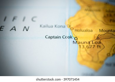 Captain Cook. Hawaii. USA