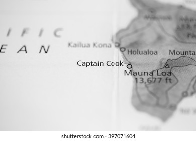 Captain Cook. Hawaii. USA