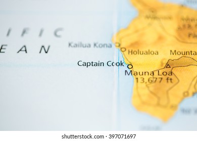 Captain Cook. Hawaii. USA