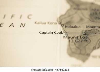 Captain Cook. Hawaii. USA