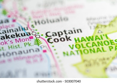 Captain Cook. Hawaii. USA