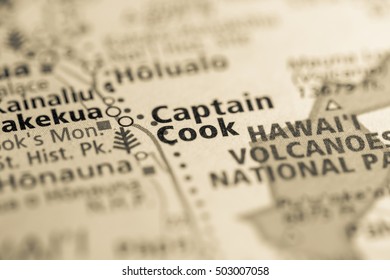 Captain Cook. Hawaii. USA