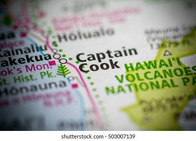 Captain Cook. Hawaii. USA