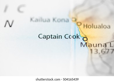 Captain Cook. Hawaii. USA