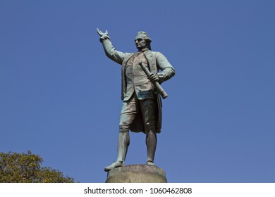 Captain James Cook Statue, Sydney, Australia