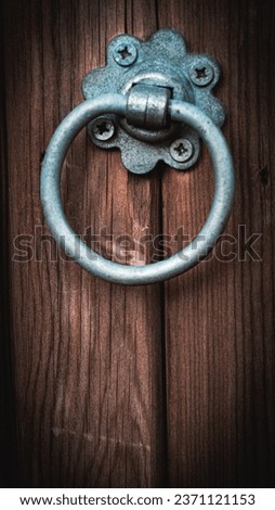 Similar – Gate Door Metal Lock Old