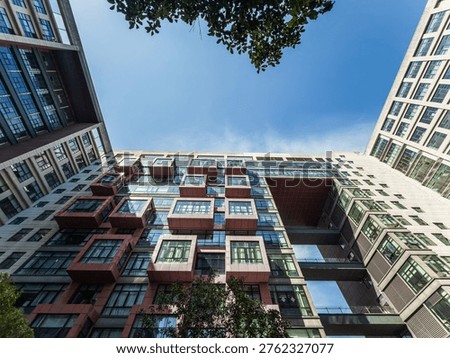 Captivating Perspective of Modern Architectural Marvel in Urban Landscape