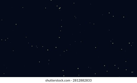 A captivating view of tiny bright stars scattered across a deep, dark night sky, evoking a sense of calm and cosmic wonder.