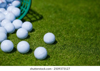 Capture the thrill of golf with this high-resolution image showcasing a golfer in mid-swing on a lush green fairway. The golfer, dressed in modern athletic wear, demonstrates perfect form as they stri - Powered by Shutterstock