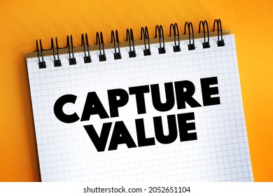 Capture Value Text On Notepad, Concept Background
