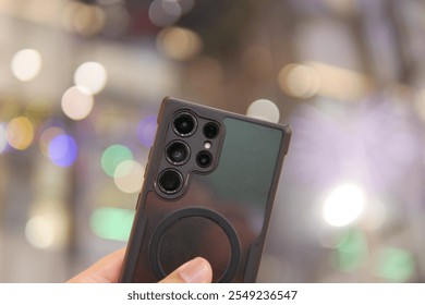 Capturing the moment smartphone photography urban setting technology showcase vibrant environment close-up viewpoint innovation - Powered by Shutterstock