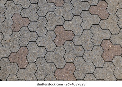 Capturing a unique and complex tesselation, within the paving of Entlebuch, Switzerland.