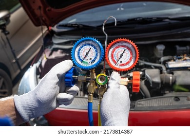 Car AC Maintenance. Auto Air Conditioning Repair Service