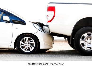 Car Accident Collision Between Two Cars Foto Stok 1089977564 | Shutterstock