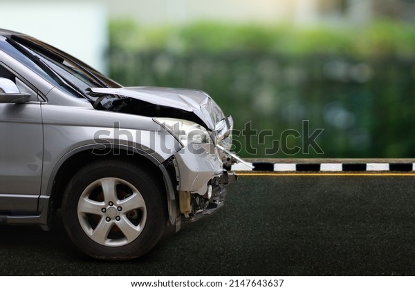 car accident car crash accident on the road\
After Traffic Accident
