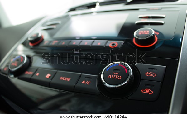 Car air conditioner dashboard Automatic\
Control panel on Cars console modern\
style