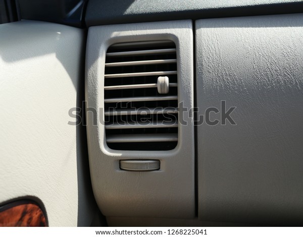 Car air conditioner, interior of the air flow\
inside the car - Image