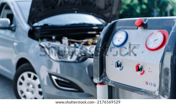 Car air conditioning ac repair service. Refill\
automobile ac compressor and checking auto conditioning system.\
Auto car conditioner\
diagnostic