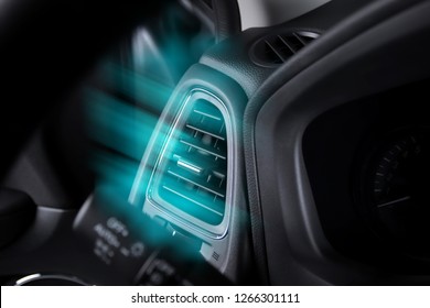 Car Air Conditioning Air Flow Inside Stock Photo Edit Now