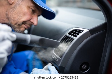 Car Air Conditioning Service. AC Cleaning Equipment