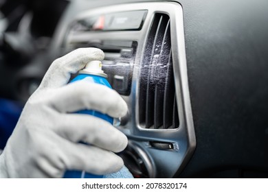 Car Air Conditioning Service. AC Cleaning Equipment