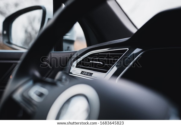 Car air conditioning system. Auto interior\
detail. Car air condition.