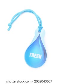 Car Air Freshener On White Background