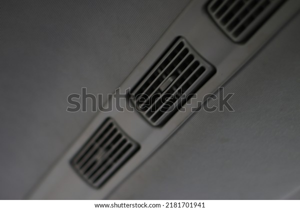 Car air vent, gray\
floor