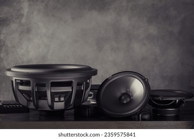car audio, car speakers, subwoofer and accessories for tuning. 