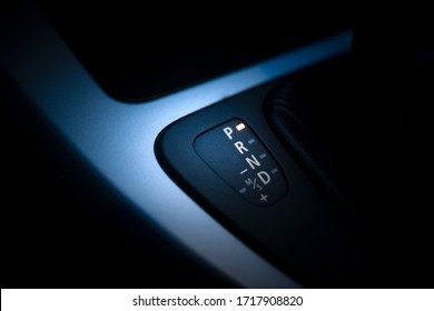 Car Automatic Gear Shifter Detail View