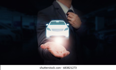 Car automobile for finance sale insurance rent concept