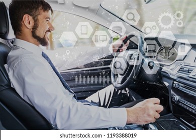 Car Autonomous Connected Bluetooth Internet Technology Wifi