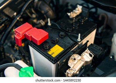 Car Battery Engine Bay Show Full Stock Photo 1445892230 | Shutterstock