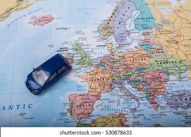 Car budget for travel in Europe - Powered by Shutterstock