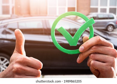 Car Buy Sell Checklist. Car Appraisal Check Mark