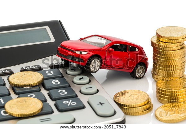 Car Calculator Rising Costs Buying Car Stock Photo (Edit Now ...