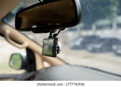 car camera with blur background
