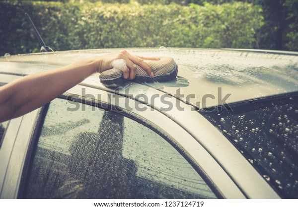 Car cleaning car
wash