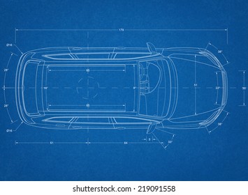 city car blueprint