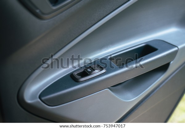 Car control panel of auto button glass,lock
door and controlling window in the
car