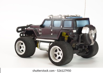 Car Controller. Four-wheel Drive Car Model. Using Radio.RC.