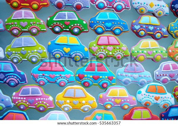 Car
cookies , Automobile background , Modern
concept