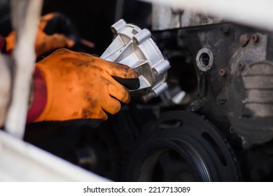 Car Cooling System Maintenance, Car Engine Water Pump Replacement.