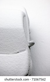 Car Covered In Snow