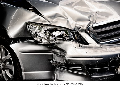 Car crash background