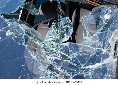 Car Crash - Broken Glass