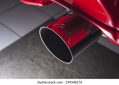 Car detailing series : Clean exhaust pipe